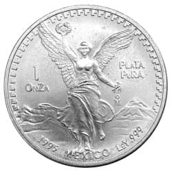 Stříbrná mince 1 Oz Mexican Libertad 1995