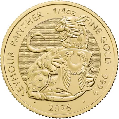 Zlatá mince 1/4 Oz The Tudor Beasts Seymour Panther 2026