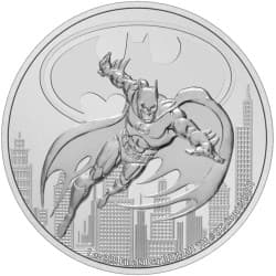 Stříbrná mince 1 Oz Batman Gotham City 2021 Niue