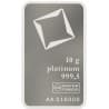 Platinový slitek 10 g Valcambi