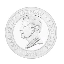 Stříbrná mince 1 Oz Untamed Landscapes Krokodýl 2024