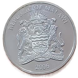 Stříbrná mince 50 Kwacha XXIX Summer Olympics - 2006 Proof