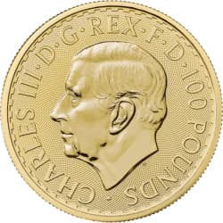 Zlatá mince 1 Oz Britannia 2025