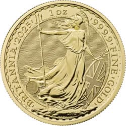 Zlatá mince 1 Oz Britannia 2025