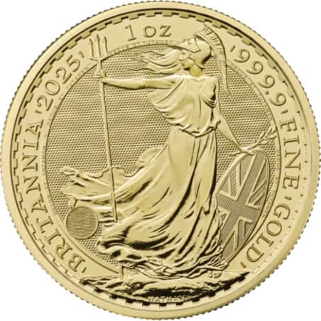 Zlatá mince 1 Oz Britannia 2025