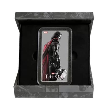 Stříbrný slitek 500 g Marvel Thor