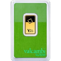 Zlatý slitek 10 g Valcambi Green Gold