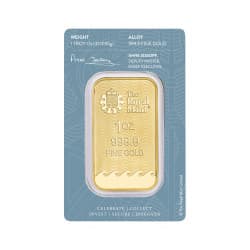 Zlatý slitek 1 Oz Britannia