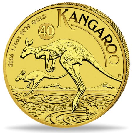 Zlatá mince 1/4 Oz Kangaroo 2026