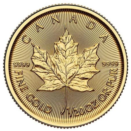 Zlatá mince 1/20 Oz Maple Leaf 2026