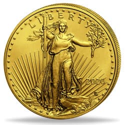 Zlatá mince 1/2 Oz American Eagle 2026