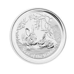 Stříbrná mince 1 Oz Lunar Series II Year of the Rabbit 2011