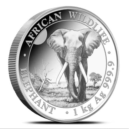 Stříbrná mince 1 Oz African Wildlife Elephant 2025