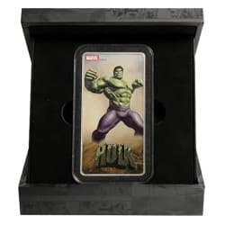 Stříbrný slitek 1 Kg Marvel Hulk 2021