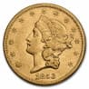 Zlatá mince 20 Dollar Double Eagle Liberty Head různé roky