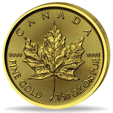 Zlatá mince 1/10 Oz Maple Leaf 2026