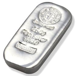 Stříbrný slitek 250 g Heraeus