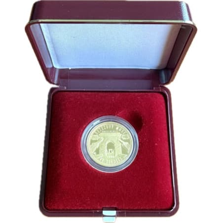 Zlatá mince 1/4 Oz Řetězový most ve Stádleci 2008 BK