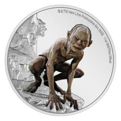 Stříbrná mince 1 Oz The Lord of the Rings Gollum 2022