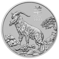 Platinová mince 1 Oz Lunar Series III Year of the Goat 2027