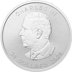 Stříbrná mince 5 Oz Canadian Grand Maple Leaf 2026