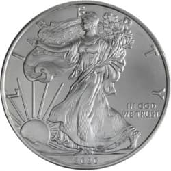 Stříbrná mince 1 Oz American Eagle 2020