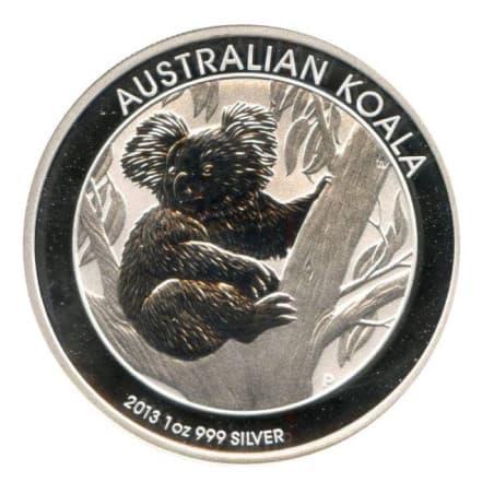 Stříbrná mince 1 Oz Koala 2013