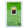 Zlatý slitek 2,5 g Valcambi Green Gold