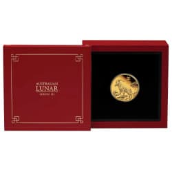 Zlatá mince 1/4 Oz Lunar Series III Year of the Goat 2027 Proof