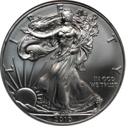 Stříbrná mince 1 Oz American Eagle 2010