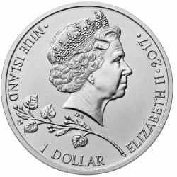 Stříbrná mince 1 Oz Český lev 2017