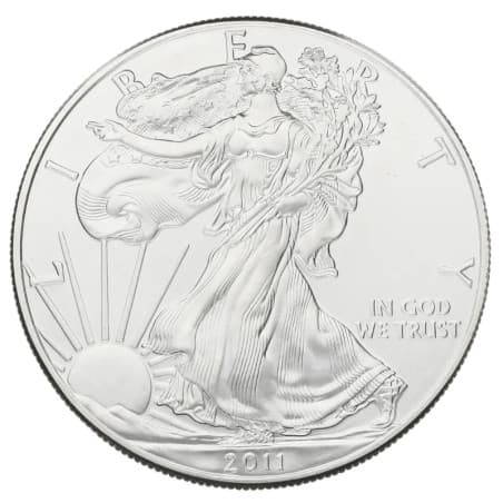 Stříbrná mince 1 Oz American Eagle 2011