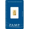 Zlatý slitek 1 g PAMP Růže