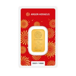 Zlatý slitek 10 g Argor Heraeus Lunar Series III Year of the Horse 2026