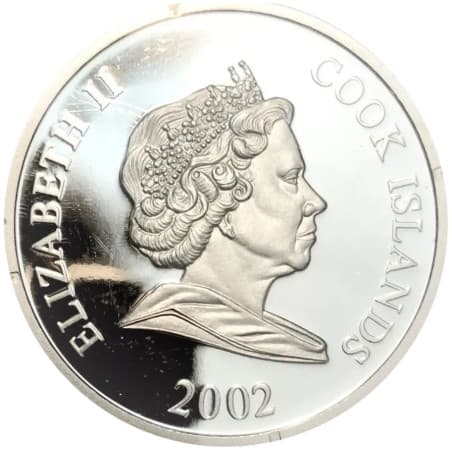 Stříbrná mince 2 Dollars Elizabeth II 2004 Olympic Games in Athens, Greece - 2002 Proof