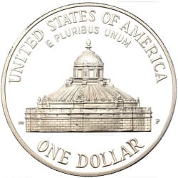 Stříbrná mince 1 Dollar Library of Congress - 2000 Proof