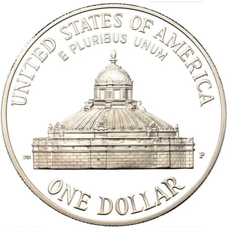 Stříbrná mince 1 Dollar Library of Congress - 2000 Proof