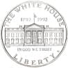 Stříbrná mince 1 Dollar White House Bicentenary -1992 Proof