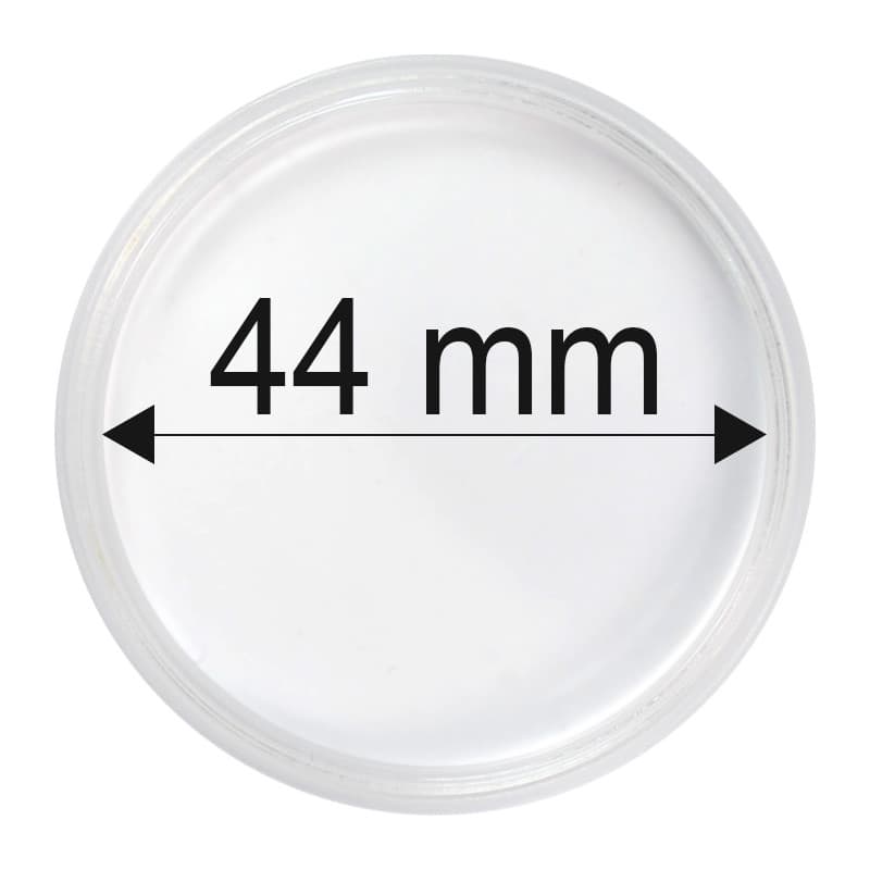 Plastová kapsle na minci 44 mm