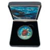 Stříbrná mince 1 Oz Sea Turtle 2022 Kolorováno