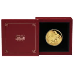 Zlatá mince 1/4 Oz Lunar Series III Year of the Rabbit 2023 Proof