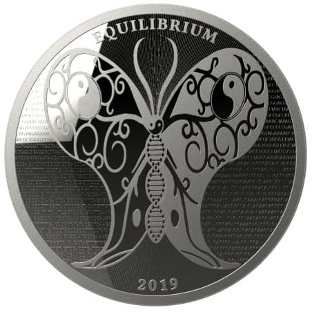 Stříbrná mince 1 Oz Equilibrium 2019
