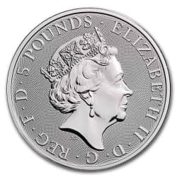 Stříbrná mince 2 Oz The Queens Beasts White Horse of Hanover 2020