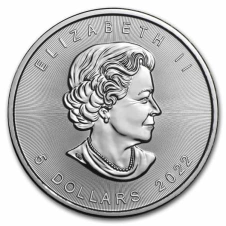 Stříbrná mince 1 Oz Maple Leaf 2022