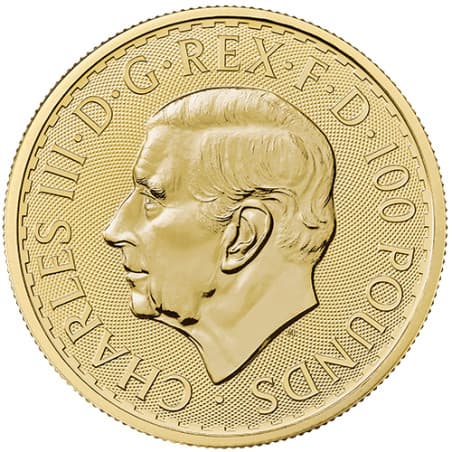 Zlatá mince 1 Oz Britannia 2023 Charles