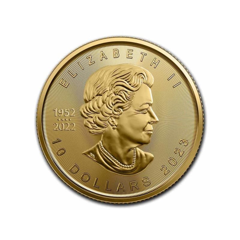 Zlatá mince 1/4 Oz Maple Leaf 2023
