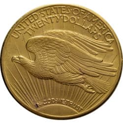 Zlatá mince 20 Dollars Saint Gaudens Double Eagle různé roky