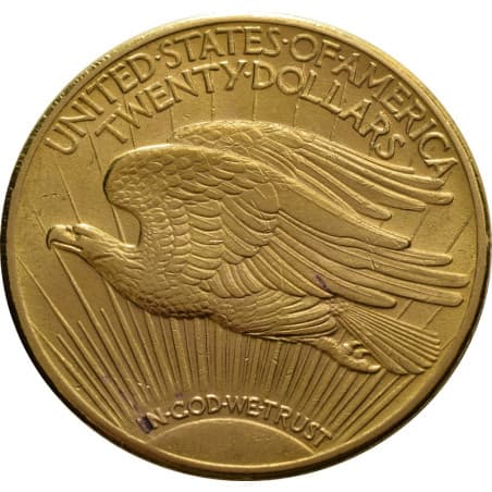Zlatá mince 20 Dollars Saint Gaudens Double Eagle různé roky