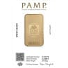 Zlatý slitek 1 Oz PAMP Black