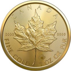 Zlatá mince 1 Oz Maple Leaf 2023